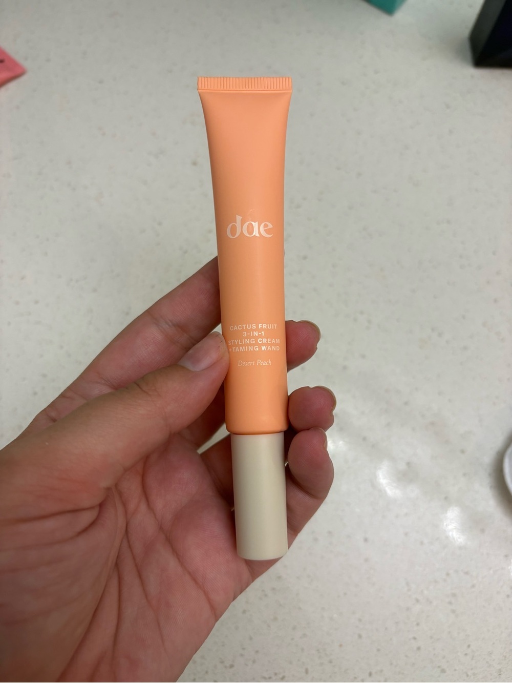 dae Peach Cactus Fruit 3-in-1 Styling Cream — Peach